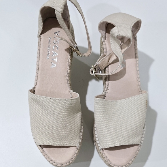 Viscata Monjoi Canvas Platform Espadrilles - Picture 3 of 7